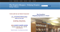 Desktop Screenshot of nanaimohospiceshoppe.com